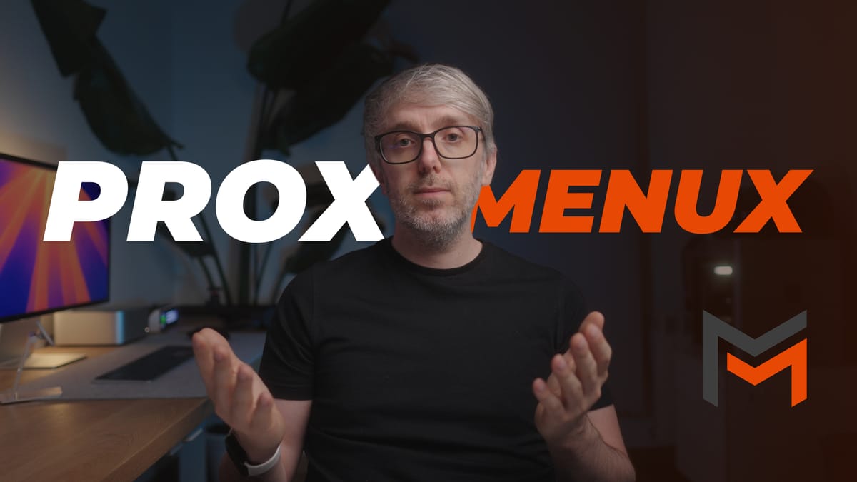 ProxMenux - El complemento ideal para tu Proxmox