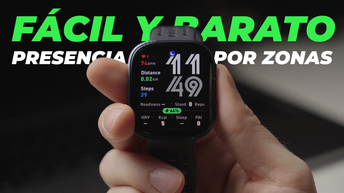 Este reloj le dice a Home Assistant en que parte de tu casa estás