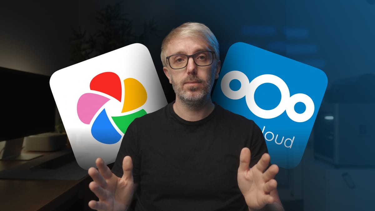 Nextcloud e Immich en Proxmox: Docker en LXC con samba