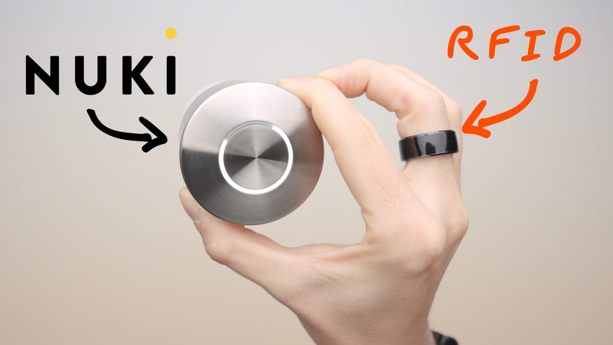 Adiós llaves: Nuki + Anillo RFID