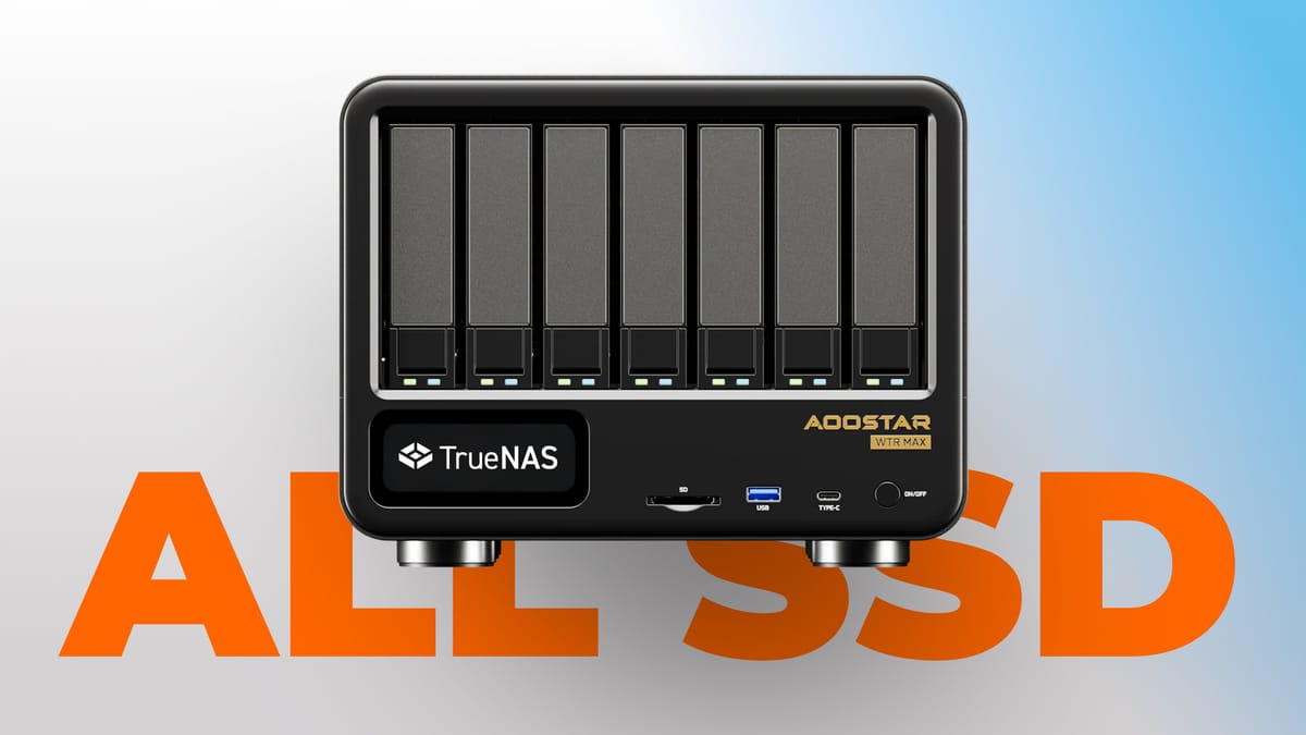 Mi nuevo NAS todo SSD: 6 SSD, TrueNAS, 10 GbE y cuánto me costó