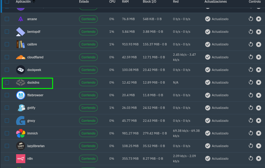 Cambiar icono en una custom app de Truenas